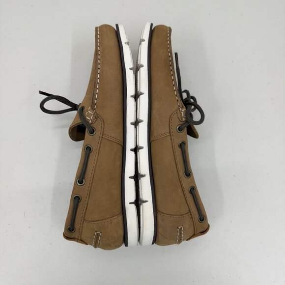 Guy Harvey Starboard Leather Slip On Boat Shoe Loafers Mens size 9 - Picture 7 of 8